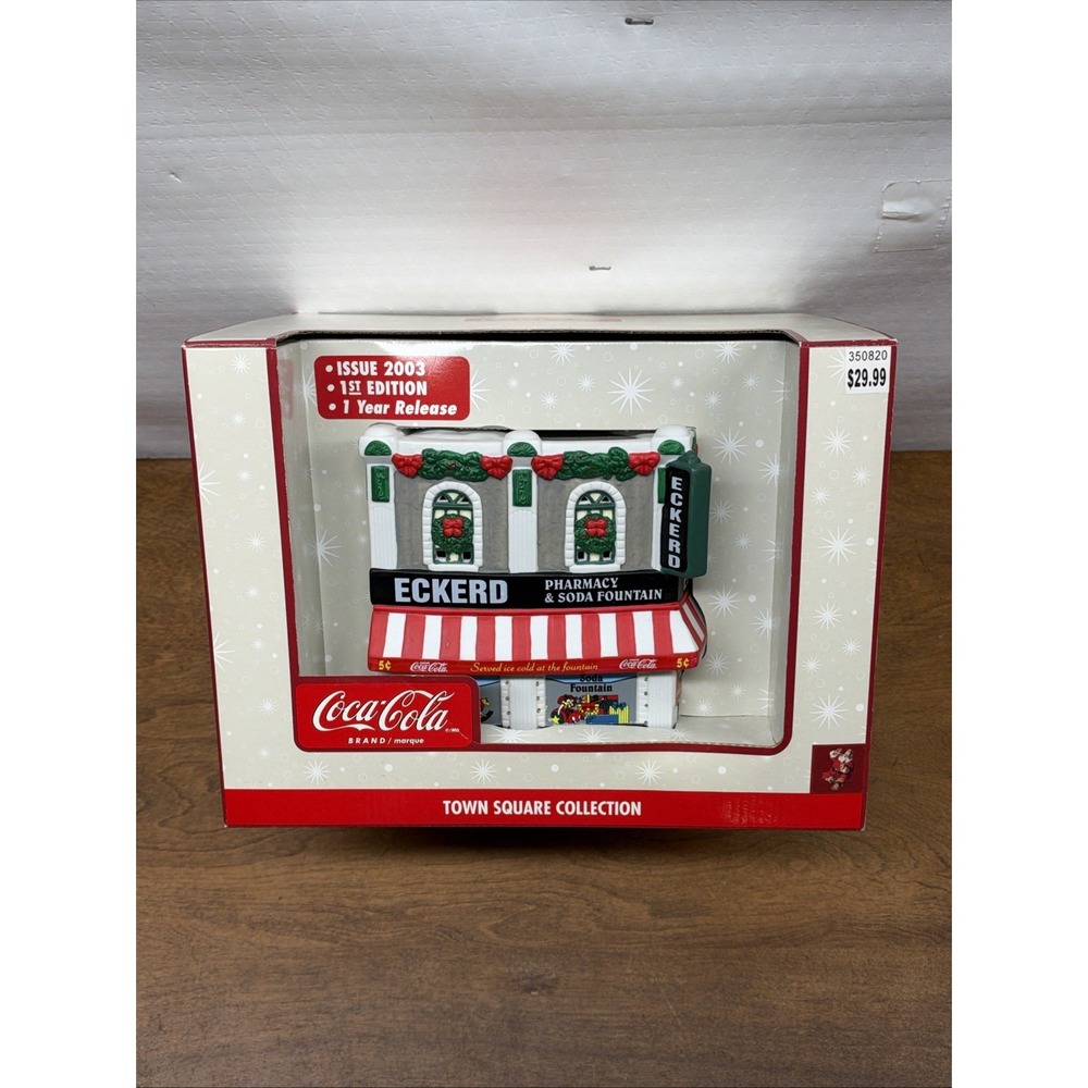 New Coca Cola Town Square Eckerd Pharmacy Fiber Optics CF114704 2003 Village